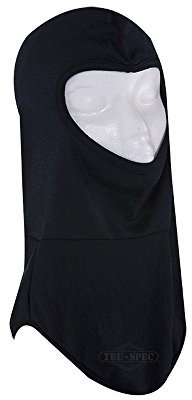 Tru-Spec Unisex Schwere, extra Lange Sturmhaube Gesichtsmaske, Schwarz, Einheitsgröße
