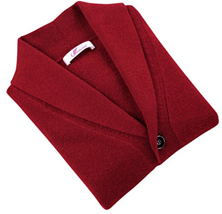 zhili Uomo Grigio bottoni cardigan di cachemire, Uomini, testati al 100% Cashmere