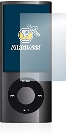 BROTECT Schutzglas für Apple iPod nano 2009 (5. Gen.) Schutzfolie Made in Germany Panzer Folie Glas Displayschutz [Kratzfest 9H, Anti-Fingerprint]