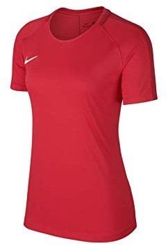 NIKE Women's W Nk Dry Acdmy18 Top T shirt, University Red/Gym Red/(White), XS UK