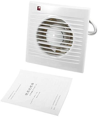 Aspiratore da cucina, aspiratore per fumi, aspiratore da 4 6 per aspiratore da bagno, WC, cucina, finestra, montaggio a parete, 220 V(4寸)