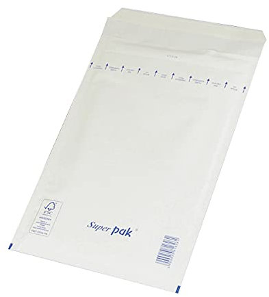 Selbstklebende Briefumschläge Mit Luftpolsterfolie OFFICE PRODUCTS HK G17 230x340mm/250x350mm 100St Weiß / / Typ-Selbstklebende Luftpolsterfolie/Art-HK/Farbe-Weiß/Format-G17