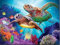 Hjjdiyes Diamond Painting Erwachsene 5D Diy Diamant painting Bilder mit Zubehör Diamond Painting Set Full Drill Diamant Malerei Kits als Geschenk und Home Wand Dekor 30x40cm(Meeresschildkröte)