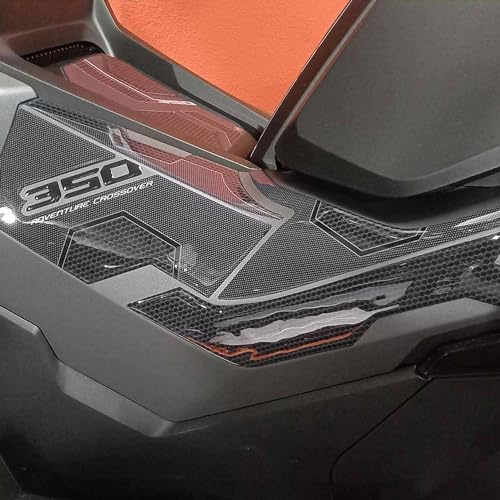 LABELBIKE 3D Aufkleber Moto Boomerang kompatibel mit Honda | ADV350 2022-2023, Harzschutz, Kratzfestigkeit, Dekoration