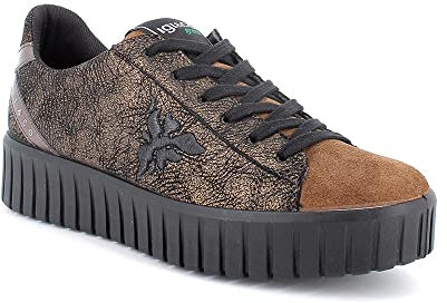 IGI&CO Ares Green Damen Sneaker, Bronze, 36 EU