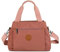DORRISO Sac a Main Femme Sac en Bandouliere Femme - Léger Multi Rangement Grande Capacité Toile Imperméable pour Ete Cours Japonais École Voyage Loisirs Rose