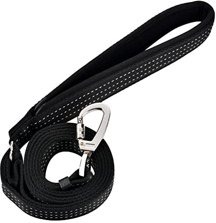 SPEELULU 1m - 1.8m Hundeleine mit karabiner Klettern, Verstellbarer Leine Hund mit Gepolstertem Haltegriff, Reflektierend Haustierleine Hundführt für Mittlere Große Hunde Training, Spaziergänge