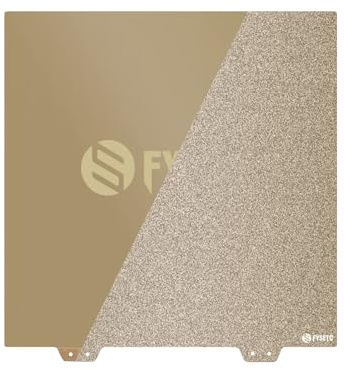BCZAMD for Voro 2.4 3D Drucker plattform 355mm JanusBPS PEI-Blatt Federstahlplatte Doppelseitig Pulverbeschichtet+Glatt Beschichtete PEI-Blatt 355x355mm/13.9x13.9inch Bauplatte, Bettabdeckung