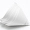 Tongdejing 10pcs 3D Printer Thicken Paper Filter, 3D Printer Resin Filter, Photocuring Consumable Resin White Paper 3D Printer Thicken Funnel(white)
