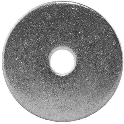 Techtanium® Karosseriescheiben 4,3 x 20 mm aus Edelstahl A2 (100 Stück) | Kotflügelscheiben | Beilagscheiben | Große Unterlegscheiben | DIN 9022