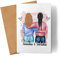 Kiddle-Design Beste Freundin Karte Geburtstagskarte | Geschenk Beste Freundin mit Namen | Freundinnen-Bild zum Geburtstag Freundschaft Personalisiert