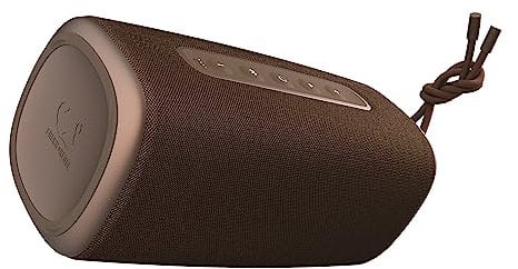 Fresh 'n Rebel Bold L2, kabelloser Bluetooth-Lautsprecher, IPX7 wasserdichter Lautsprecher mit klarem Sound, tiefen Bässen und kräftiger Lautstärke, Party-Modus, 22 Stunden Spielzeit (Brave Bronze)