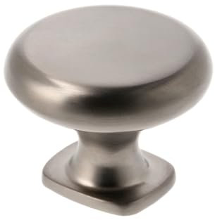 GTV - Lorena Knob Diameter 3.3 cm I Furniture Knobs with Screws I Cupboard Knobs Kitchen Knobs Door Knob Drawer Knob Handle Furniture Handles I Brushed Anthracite