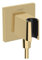 hansgrohe Handbrause Wandauslass 1/2 Zoll Gewindeanschluss in polierter Gold-Optik, 26889991