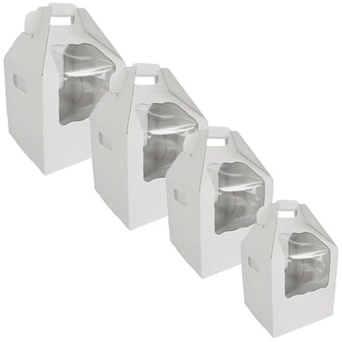 Premium Tortenkarton/Tortenbox mit Sichtfenster (25 cm)