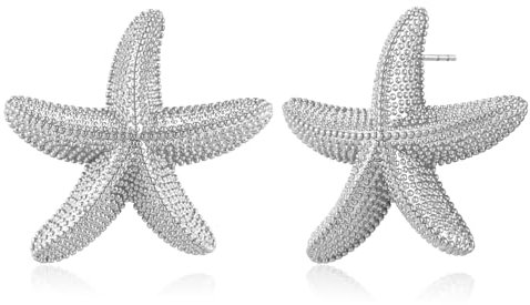 LILIE&WHITE Damen Ohrringe in Seestern-Design, Eleganter Schmuck aus Silber, Perfekt für Sommer, Strand und Alltag