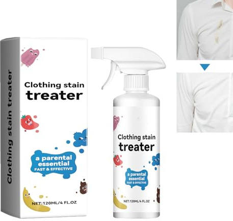 Stain Treater,Wäsche-Fleckenentferner für Kleidung,Stain Remover für Kleidung,Fleckenentferner Kleidung,Tragbarer Wäschespray Entferner, Spezialfleckentferner Gegen Fettflecken Für Butter,Fettflecken