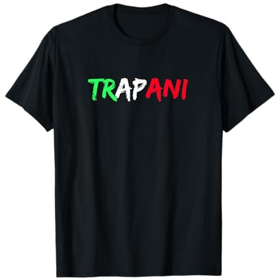 Bandiera Città Italiana di Trapani Maglietta