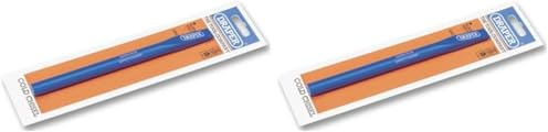 Draper 10 x 100mm Cold Chisel | Concrete Working Hand Tools | Carbon Steel Tool |Polished Cutting Edge | 63735 (Pack of 2)
