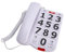 Large Button Phones Easy Dialing with SOS Emergency Call Adjustable Ringtone & Volume Flashing Indicator Lights for Seniors & Home Use