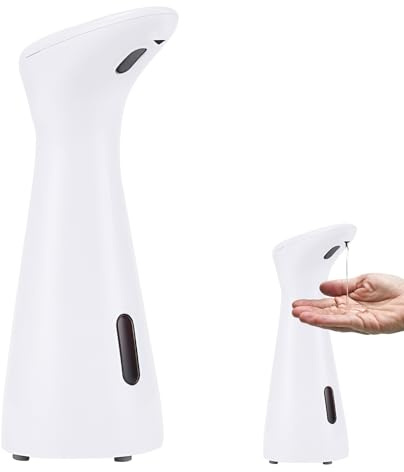 Seifenspender Automatisch, Automatischer Seifenspender 200ML, Elektrischer seifenspender Mit Sensor, Automatischer Desinfektionsspende IPX6 Wasserdicht Für Küche Hotel, Ohne Bohren