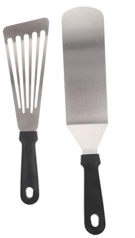 TOYANDONA 2pièces Spatule Alimentaire Antiadhésive pour Barbecue Ustensile De Cuisine Professionnel Grattoir De Cuisine Pratique
