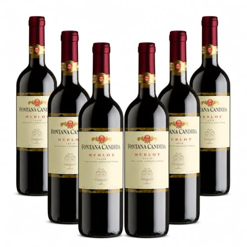 Fontana Candida - Merlot Lazio IGT, 6 bottiglie