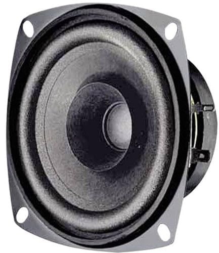 Visaton FR 10 4 Zoll 10.16cm Breitbaender 20W 8Ω, Schwarz