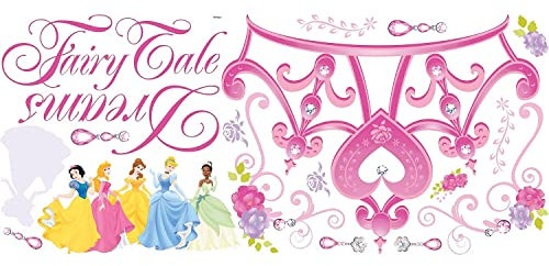 RoomMates Disney Princess Krone Wand Aufkleber