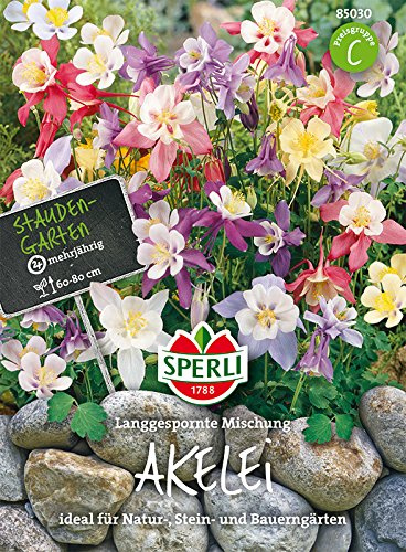 Akelei, Langespornte Mischung