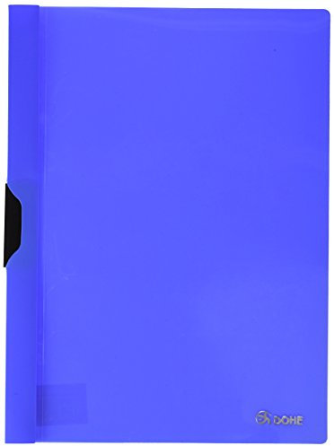 Dohe 90414 - Dossier con clip metálico, A4, color azul
