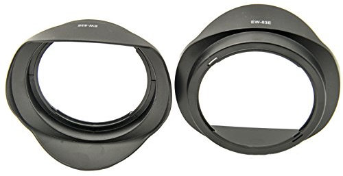 Protastic Lot de 2 Pare-Soleil de Rechange pour Objectif Canon EF 16-35 mm f/2.8L USM (Original) et 17-40 mm f/4L et EF-S 10-22 mm f/3.5-4,5