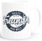 MoonWorks® Kaffee-Tasse Beste Freundin der Welt Geschenk-Tasse weiß unisize