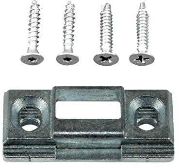 SI Siegenia Aubi Schließblech/Schließteil/Schliessplatte V 1362 oder A1362 kurz (301937) incl. SN-TEC Montagematerial