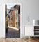 MyMaxxi - Tür bekleben mit Türtapete Türposter Türfolie Selbstklebend 90x200 Gasse Häuser - Tür verschönern mit Türfolie - Türaufkleber Türklebefolie Straße