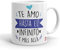 Kembilove Taza Desayuno para Parejas – Tazas Originales con Mensaje Te amo hasta el infinito y más allá color azul – Taza de Café y Té para Madres – Tazas de Regalo para el día de San Valentín