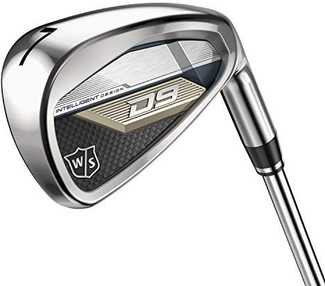 Wilson Set di ferri da golf , D9, 5-PW, R-Flex, Per destrimani, Shaft in grafite, 6 pezzi