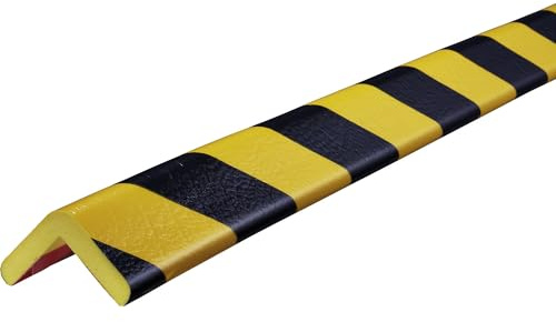 SHG | Knuffi® Eckenschutz | Typ H | wiederverwendbar | 1-m-Stück | Schwarz/Gelb