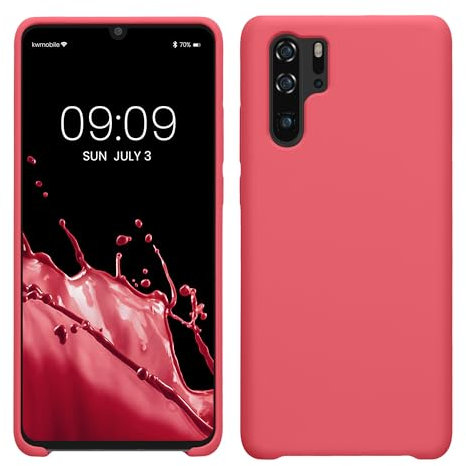kwmobile Hülle kompatibel mit Huawei P30 Pro Hülle - Silikon Handy Case - Handyhülle weiche Oberfläche - kabelloses Laden - Sweet Candy