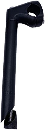 Asta di Bicicletta Leggera, del Cigno Filettato, Forcella da 1 Pollice, BMX da 40 Mm per Morsetto per Manubrio da 25,4 Diametro, Black