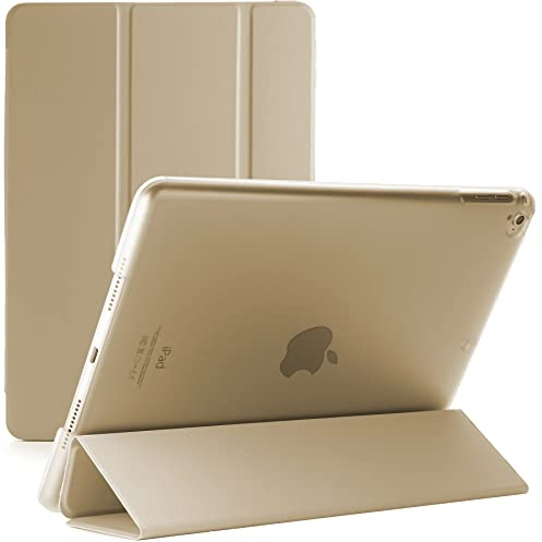 Magnetic Smart Case for iPad Mini 5th Genenration (2019) A2124, A2126, A2133 and iPad Minie 4 (2015) A1538, A1550 Auto Sleep Wake Function (Gold)