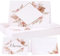 BETESSIN Lot de 50 Marque Place Mariage 5,5x8,5CM Porte Nom Table Baptême Cartons Placement Pampas Cartes de Nom Anniversaire pour Table Réceptions Fêtes Evénements Célébrations
