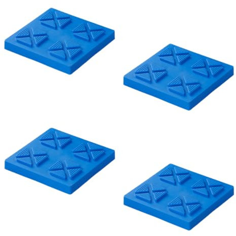 ProPlus Stützplatten stapelbar 21x21x3,3cm Set von 4 Stück