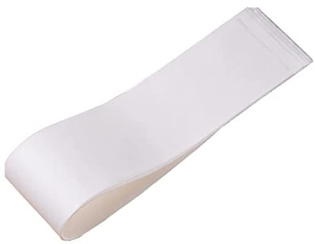 Jdeijfev Backpapier für Mikrowelle, Sandwich, Chiffon, Kuchenrand, Backpapier, 65 x 7 cm, 500 Stück