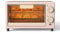 SiMbae Mini forno, forno elettrico del tostapane della friggitrice dell'aria, capacità automatica pizza dei biscotti del pane casa del riscaldamento di cottura del forno da tavolo multifunzionale,Rosa