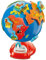 Clementoni - 56144 - Education - Mein Erster Globus - Interaktiver Globus Für Kinder 3 Jahre, Französisch Sprache, Niederländische Sprache, Pädagogische Globus, Lernen Geographie, Made In Italien