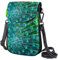 FVQL Umhängetasche für Damen, Geldbörse, Messenger-Tasche, Umhängetasche, Tier Pfau