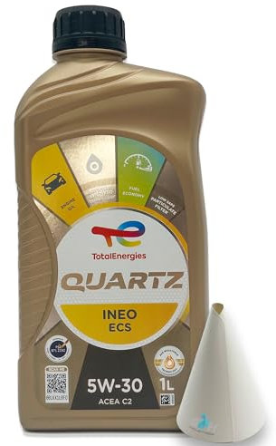 1 L Total Quartz Ineo ECS 5W-30 | passend für | PSA B71 2290 | 1 Liter | Motoröl | Motorenöl | mit Trichter | weitere Empfehlungen siehe Artikelbeschreibung