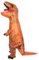 Geerypsy Dinosaurier Aufblasbares Kostüm für Kind (110cm-140cm) Lustiges T-Rex-Kostüm für Karneval Halloween Partys Weihnachten Festival