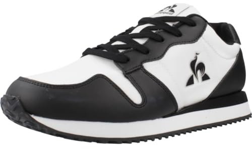 LE COQ SPORTIF Unisex Platinium_2 Optisches Weiß/Schwarz Sneaker, 42 EU